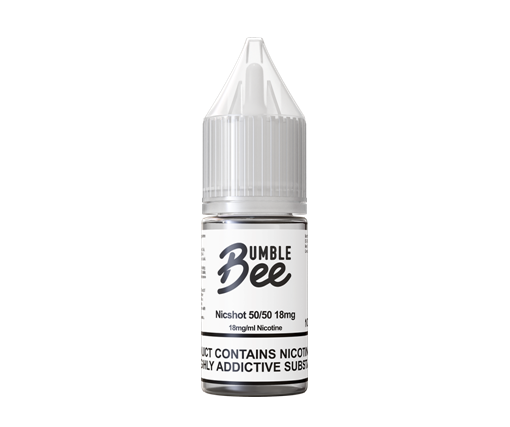 BumbleBee 18mg VG/PG:50/50 nicotine shot (TPD Compliant)