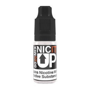 NICIT UP 18mg VG/PG: 80/20 nicotine shot (TPD Compliant) - BumbleBee E-Liquid